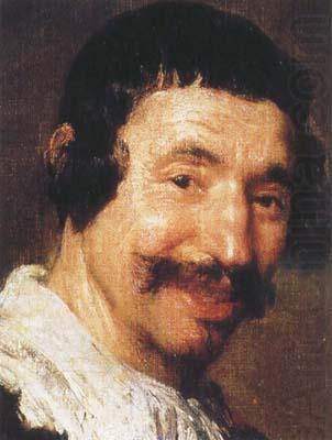 Diego Velazquez Democritus (detail) (df01) china oil painting image